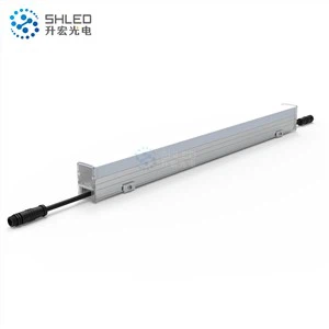 Llum lineal LED d'alumini 24V 15W per a edificis exteriors